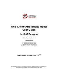 Carbon AHB-Lite to AHB Bridge Model User Guide - Carbon Design ...