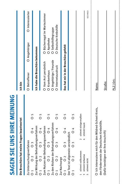 Plasmozytom/Multiples Myelom - Deutsche Krebshilfe eV