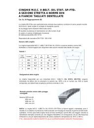 cinghie mec v-beltÂ® oil statÂ® sp-ftdÂ® a sezione stretta a norme din a ...