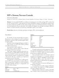 HIV e Sistema Nervoso Centrale - Acta Bio Medica Atenei Parmensis