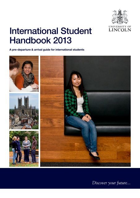 University of Lincoln International Handbook 2013 (PDF)