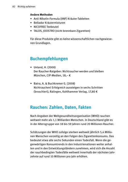 „Richtig Aufatmen – Geschafft: Endlich Nichtraucher“ (PDF)