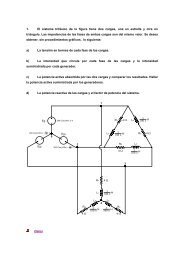 1. El sistema trifÃ¡sico de la figura tiene dos cargas, una en estrella y ...