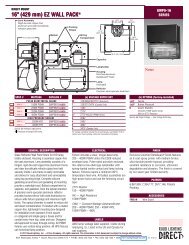 Spec Sheet - Ruud Lighting Direct