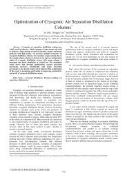 Optimization of Cryogenic Air Separation Distillation ... - Tamu.edu