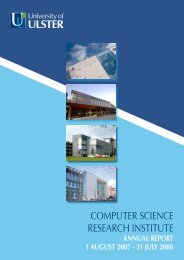 computer science research institute - University of Ulster