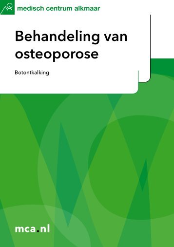 Behandeling van osteoporose - Mca