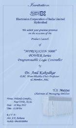 Dr. Anil Kakodkar to launch ECIL's Programmable Logic Controller ...