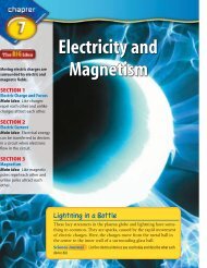 CHAPTER 7 Electricity and Magnetism