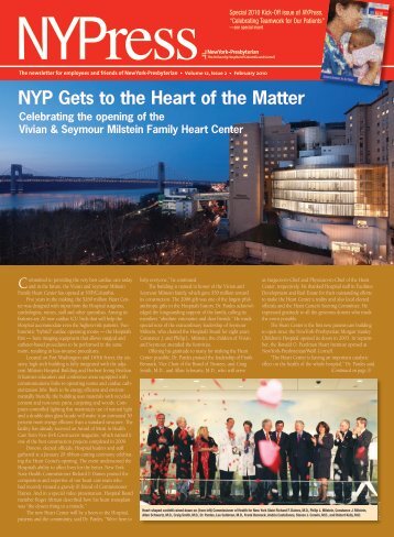February 2010 NYPress - New York Presbyterian Hospital
