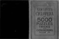 cyclopedia of puzzles