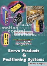 Servo Products & Positioning Systems Catalogue - Royce Cross ...