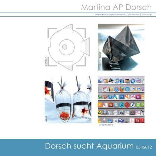 Martina AP Dorsch Dorsch sucht Aquarium 05 /2012