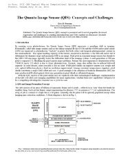 The Quanta Image Sensor (QIS): Concepts and ... - Eric Fossum