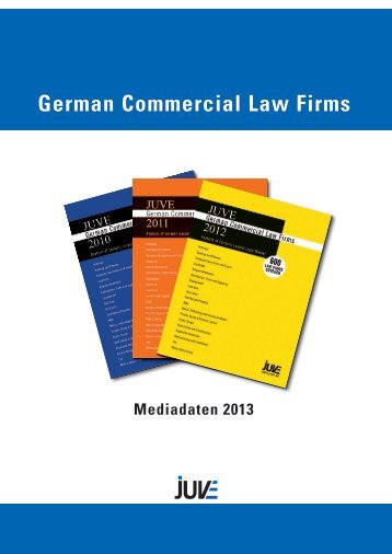 German Commercial Law Firms