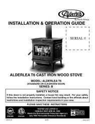 INSTALLATION & OPERATION GUIDE - The Chimney Sweep Online