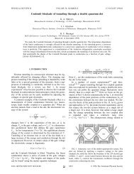 Coulomb blockade of tunneling through a double quantum dot