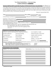 Dr. Frederick Shieh Patient Intake Form - Scarsdale Medical Group