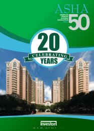 2011 ASHA 50 - American Seniors Housing Association