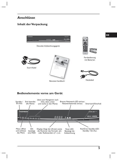 DCI82BBN ‡ Digital Cable Decoder & Recorder - Evard