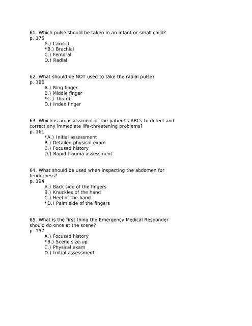 Patient Assessment - Usmra.com