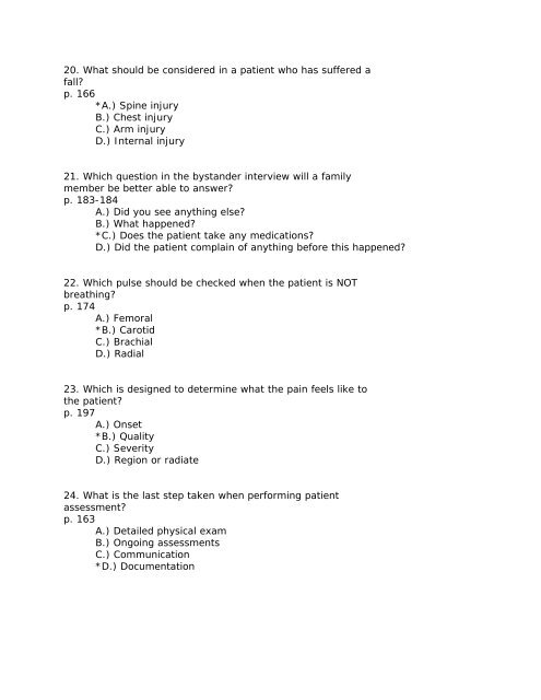 Patient Assessment - Usmra.com