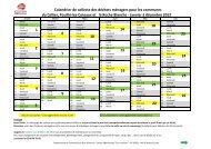 La Roche Blanche Calendrier de collecte des déchets - PDF 219 ko