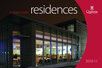 student guide - Housing Services Home Page - Queen's University