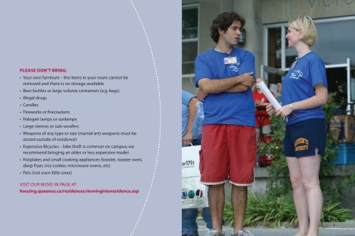 student guide - Housing Services Home Page - Queen's University