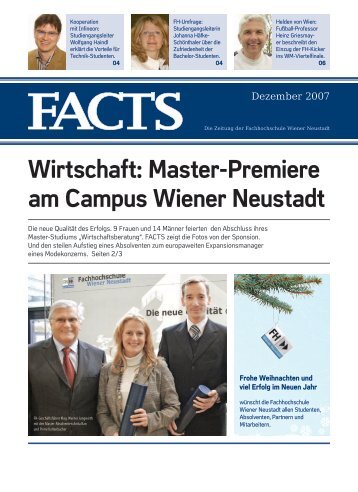 Wirtschaft - Fachhochschule Wiener Neustadt