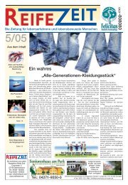 Ausgabe 05/2005 - Reifezeit.net