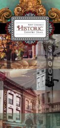 West Virginia Historic Theatre Trail brochure