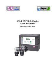 SALT EXPERT-3 Series Salt Chlorinator - Certikin