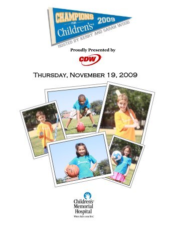 Thursday, November 19, 2009 - Children's Memorial Hospital - Ann ...