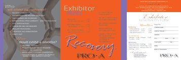 Exhibitor - PRO-A.org - Pennsylvania Recovery Organizations Alliance