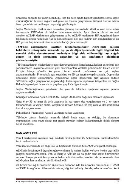 VAN- ERCİŞ Depremi 7 - Türk Nöroloji Derneği