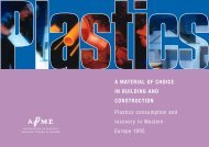 Plastics a material of choice in building and construction - plastics ...