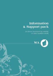 Information & Support pack WA - Living is for Everyone