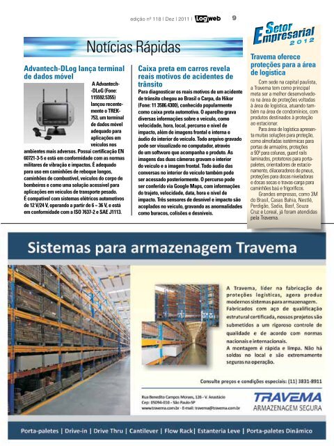 EdiÃ§Ã£o 118 download da revista completa - Logweb