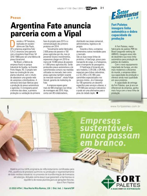 EdiÃ§Ã£o 118 download da revista completa - Logweb