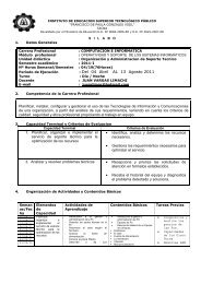 silabos del i semestre de computación e informática - IESTP Vigil