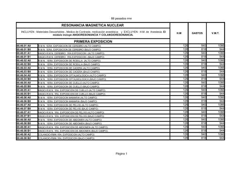 RESONANCIA MAGNETICA NUCLEAR PRIMERA EXPOSICION