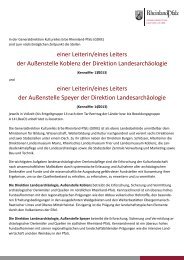 2633-13 Stellenausschreibung Leitung LA-K und LA-S 24-05-13 1