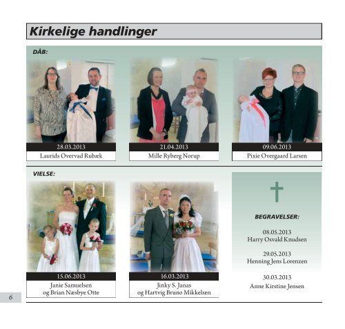 Kirkebladet for aug. - nov. 2013 - Hornum og Omegn