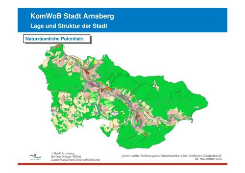 KomWoB Stadt Arnsberg - Wohnungsmarktbeobachtung