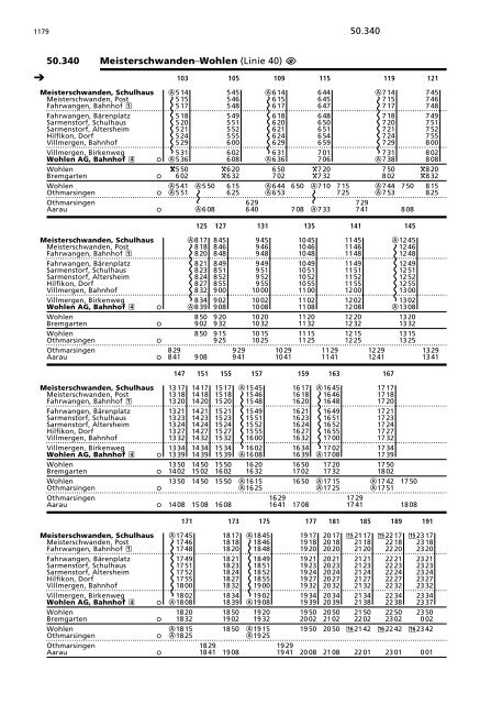 Fahrplan ansehen (ab Seite 4) - Freiamt-Online