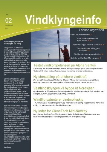 Vindklyngeinfo - Sintef