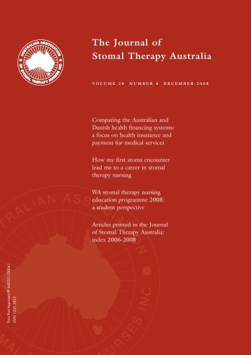 JSTA December 2008 - Australian Association of Stomal Therapy ...