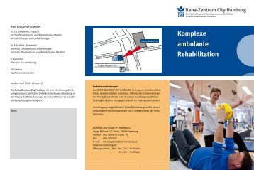 Reha Zentrum City Hamburg - Berufsgenossenschaftliches ...