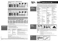 User Guide MICROCELL PDF | 460 Ko - BEA Pedestrian